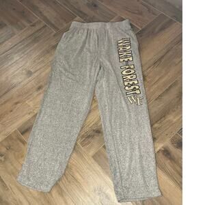 Concept Sports Men’s Wake Forest University Grey Sleepwear/Pajama Pants Large
